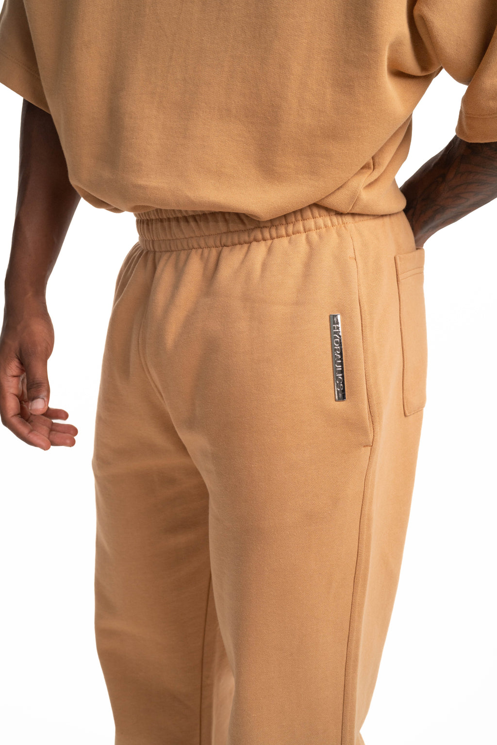 Hydraulics Steel Badge Jogger Tan |
