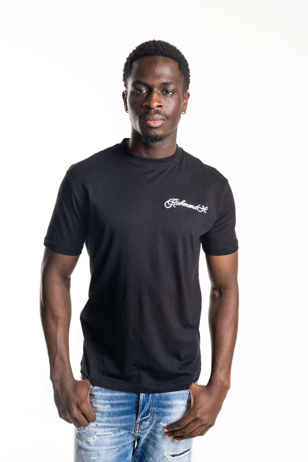 John Richmond Men's T Shirt Salah | UMA25133TSP8-Black