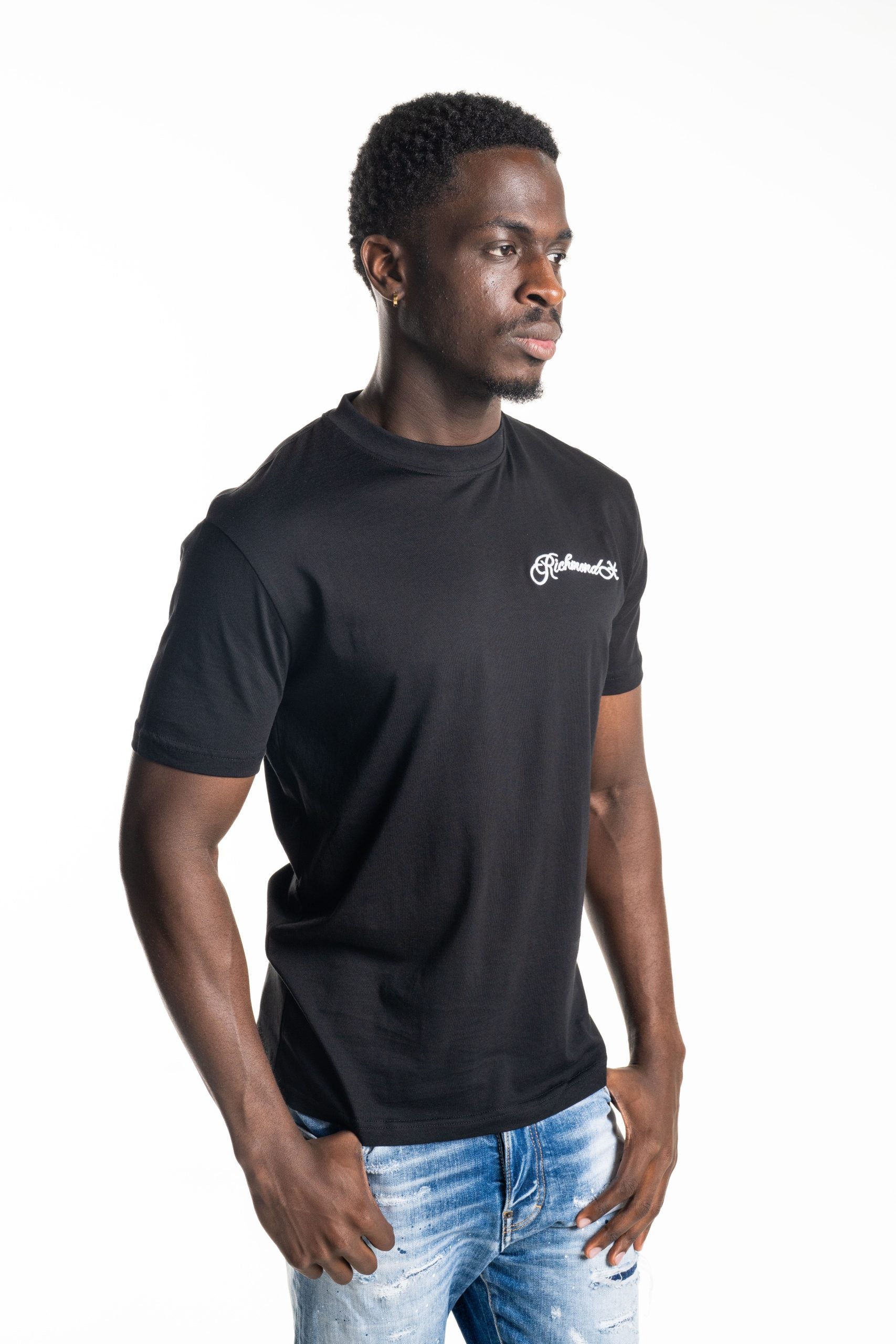 John Richmond Men's T Shirt Salah | UMA25133TSP8-Black