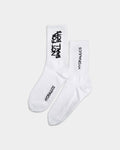 Hydraulics Not For Small Boys Men's Socks White