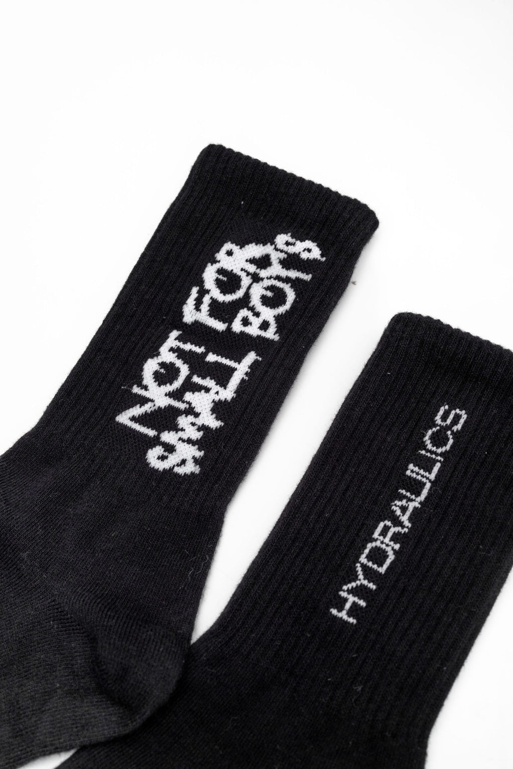 Hydraulics Not For Small Boys Men's Socks Black
