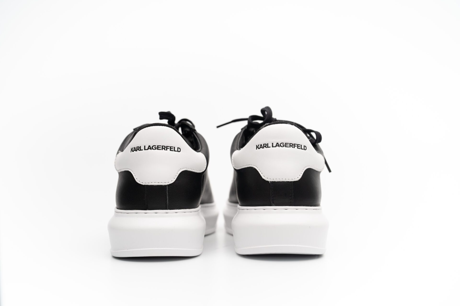(Core) Karl Lagerfeld Men's Kapri NFT Lo Lace Sneaker Black Lthr KL52530N 000