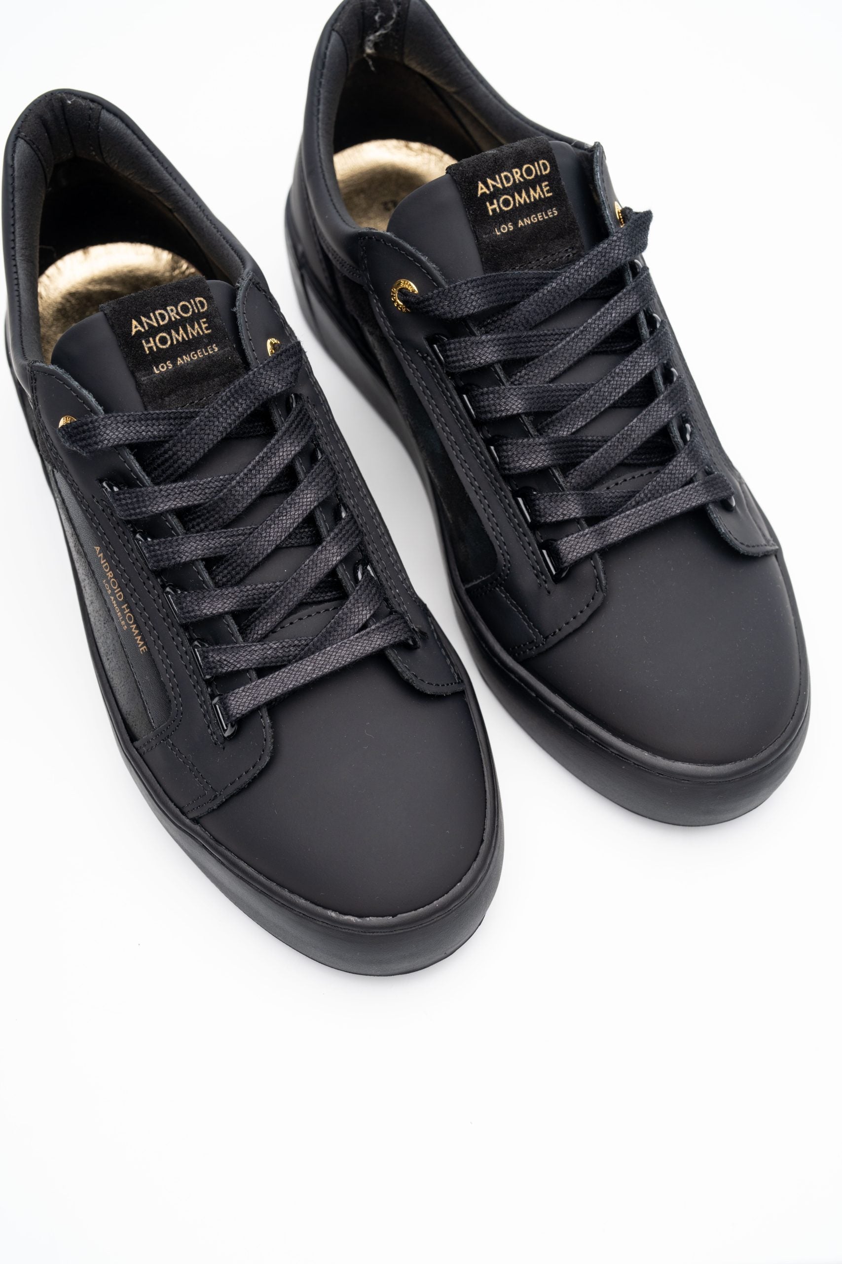 Android Homme Sneaker Venice Black Goma Camo Suede |  Ahp211-03