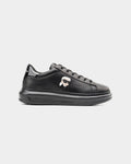 (Core) Karl Lagerfeld Men's NFT Lo Lace Black Lthr/Mono | KL52530N-00X