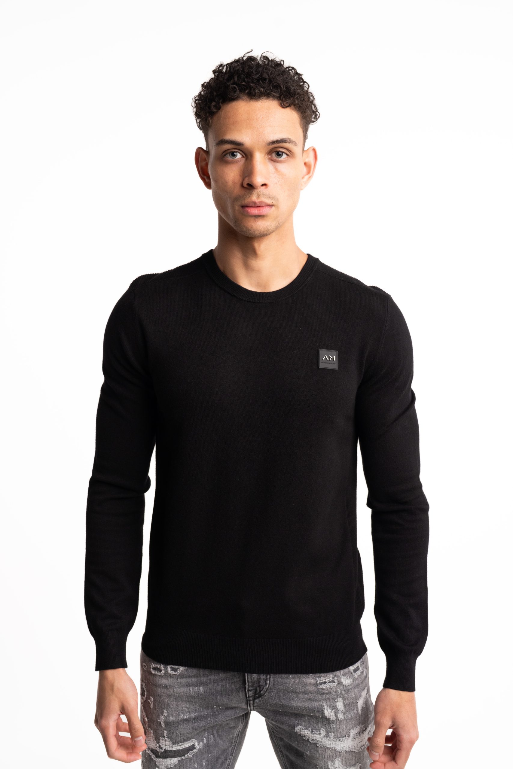 Antony Morato Sweater Slim Fit | Mmsw01439-Ya500002-9000