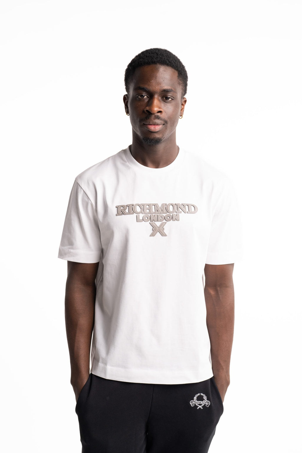 John Richmond Men's Efiany T Shirt | UMA25065TSHB-White