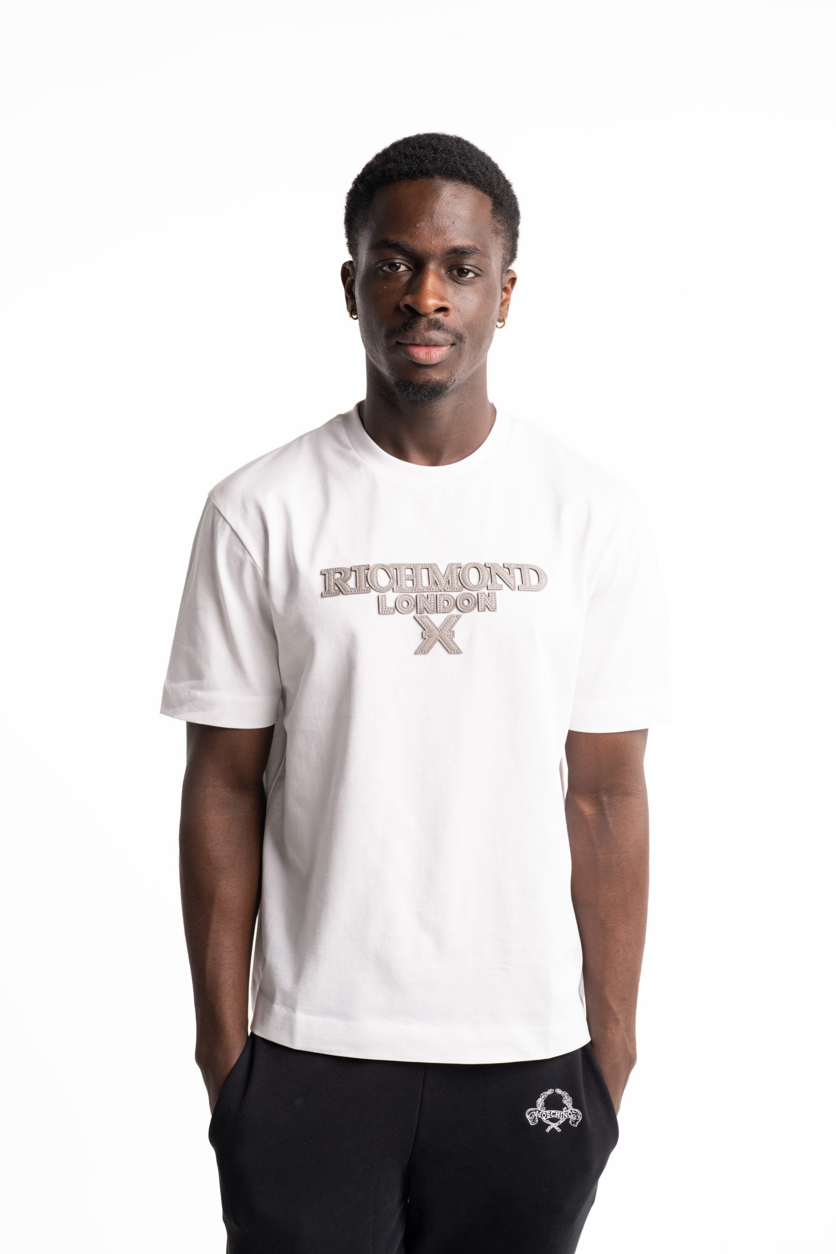 John Richmond Men's Efiany T Shirt | UMA25065TSHB-White