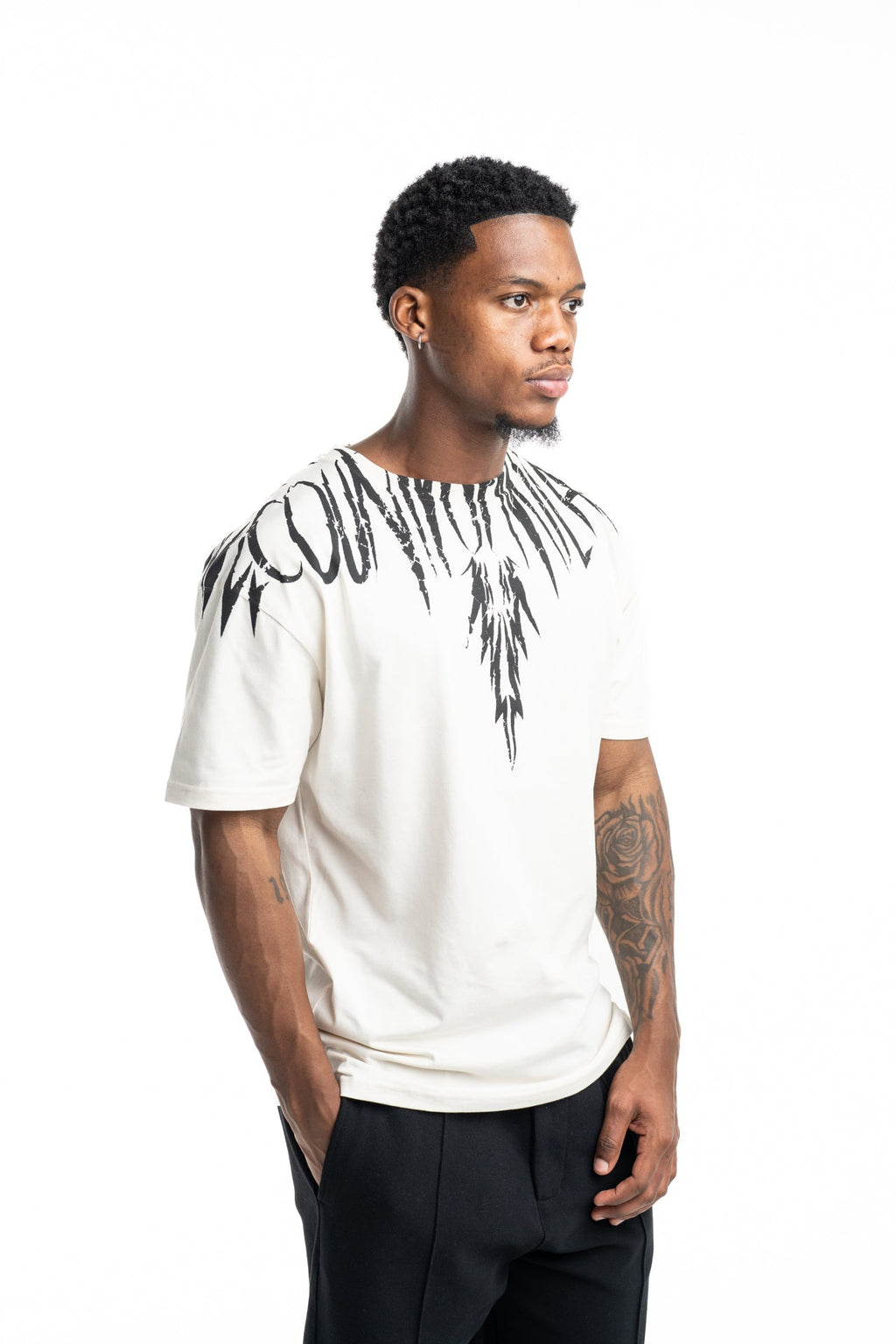 County of Milan Men's T Shirt Coconut | S6CMMATH003-412