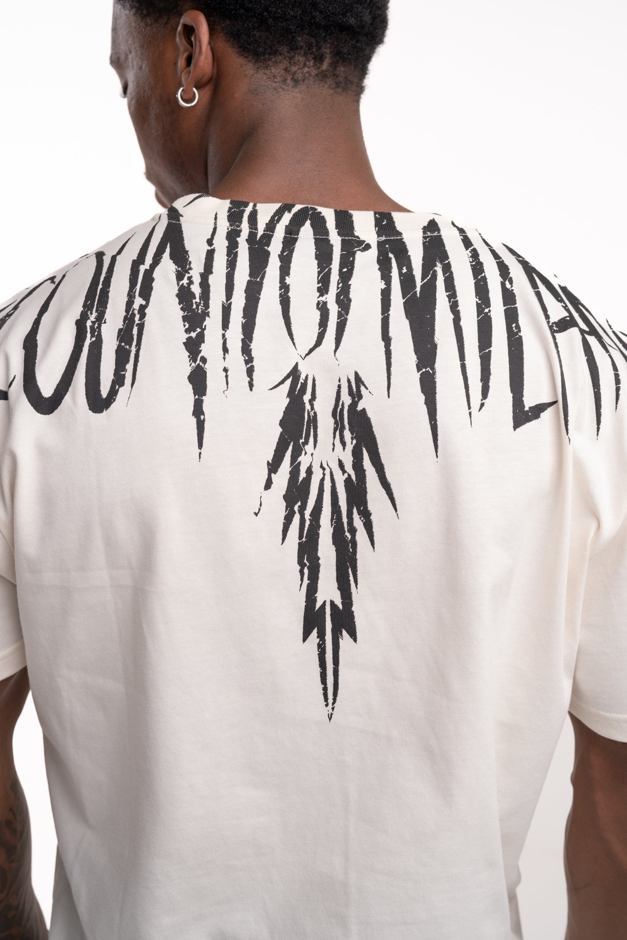 County of Milan Men's T Shirt Coconut | S6CMMATH003-412