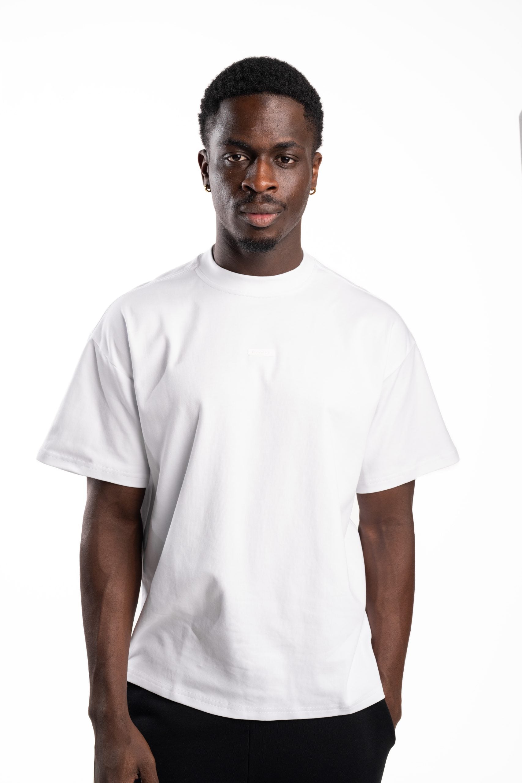 Hydraulics Chest Logo Oversized Fit T-Shirt White