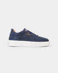 Android Homme Men's Manhattan Quilted Suede Navy | AHP261-07