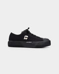 Karl Lagerfeld Men's Kampus Max NFT Lo Cnv Black Canvas Mono | KL95025A-90X
