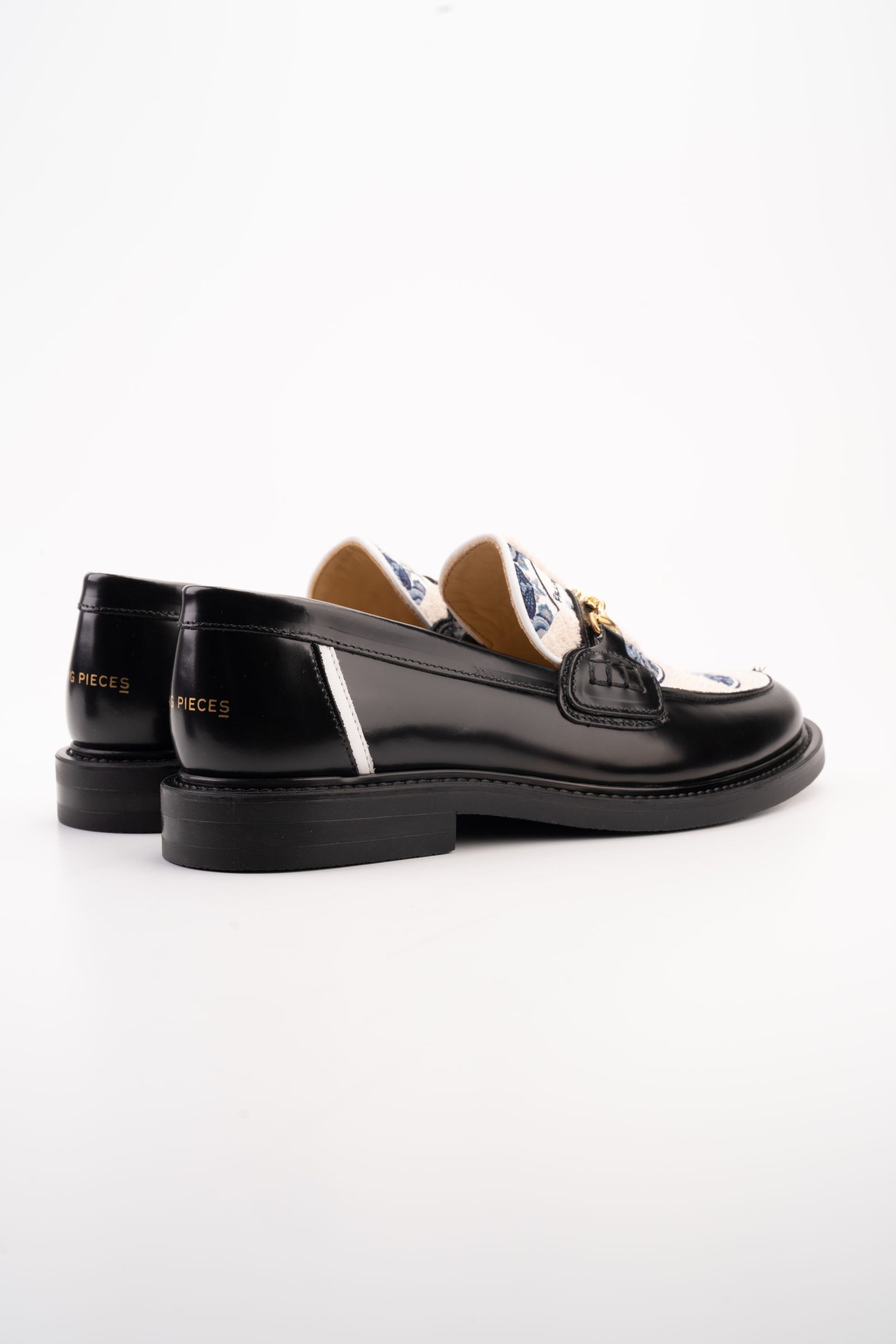 Filling Pieces Men's Broken Plate Loafer Black | 112611303321-130