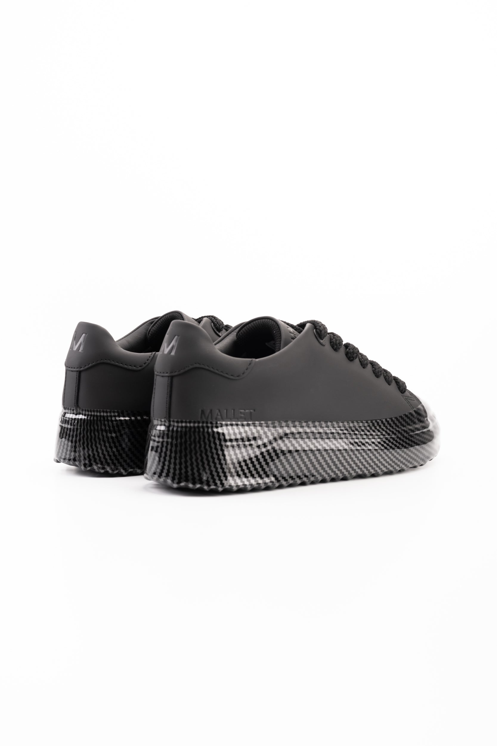 Mallet Men's GRFTR Lite Black Carbon Fibre Dip Sneaker | TE1154-CBF DIP