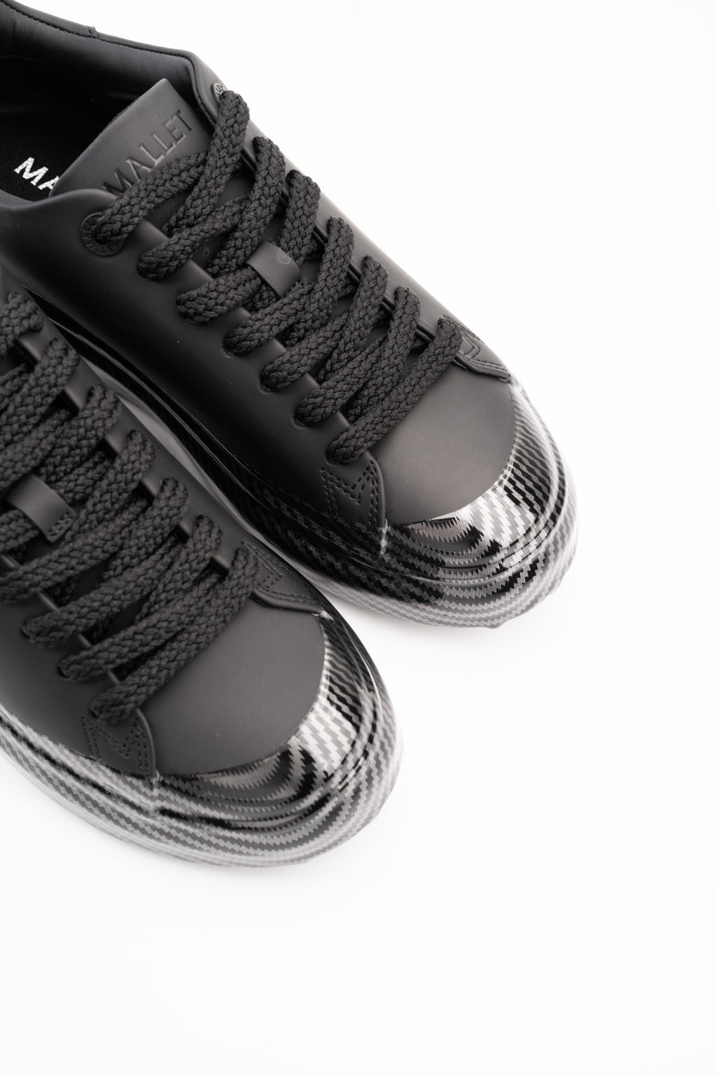 Mallet Men's GRFTR Lite Black Carbon Fibre Dip Sneaker | TE1154-CBF DIP