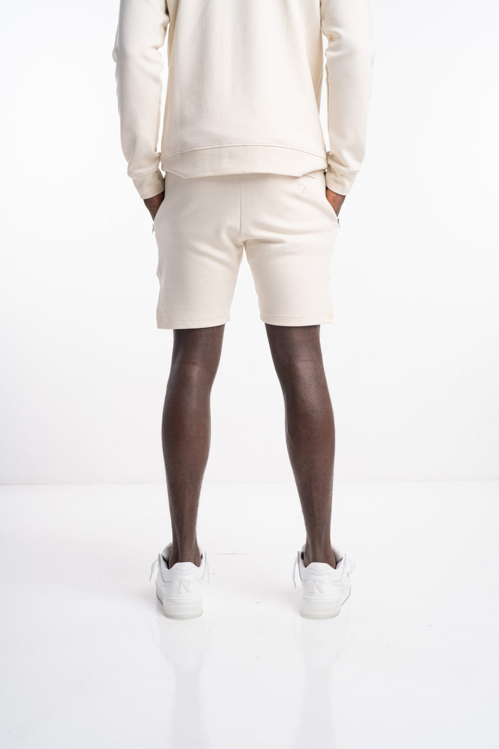 (Core) BALR Men's Q Series Regular Fit Shorts | B1431.1061-White Swan
