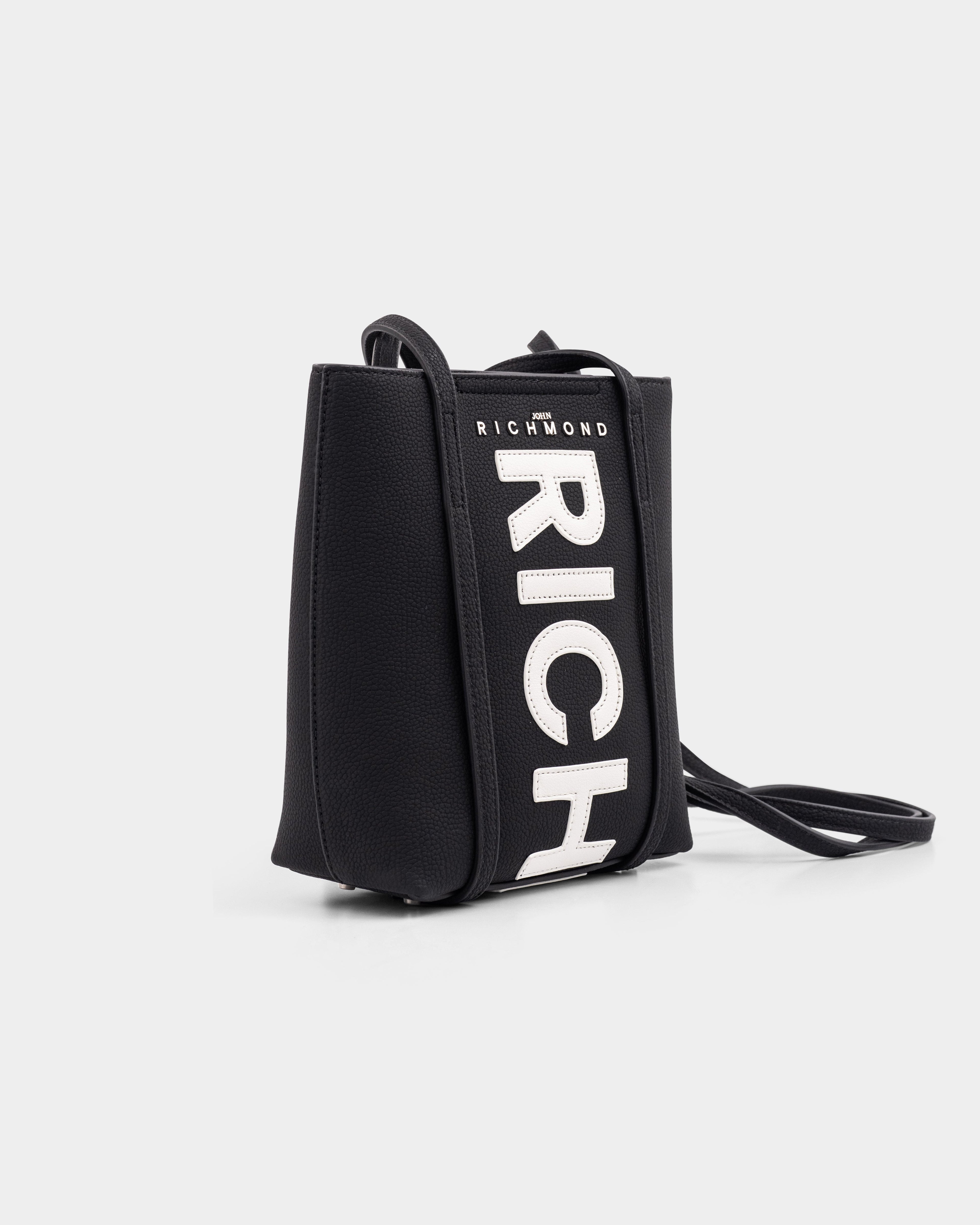 John Richmond X Karuri Shoulder Bag | RWP26277BO9L-Black/Wht