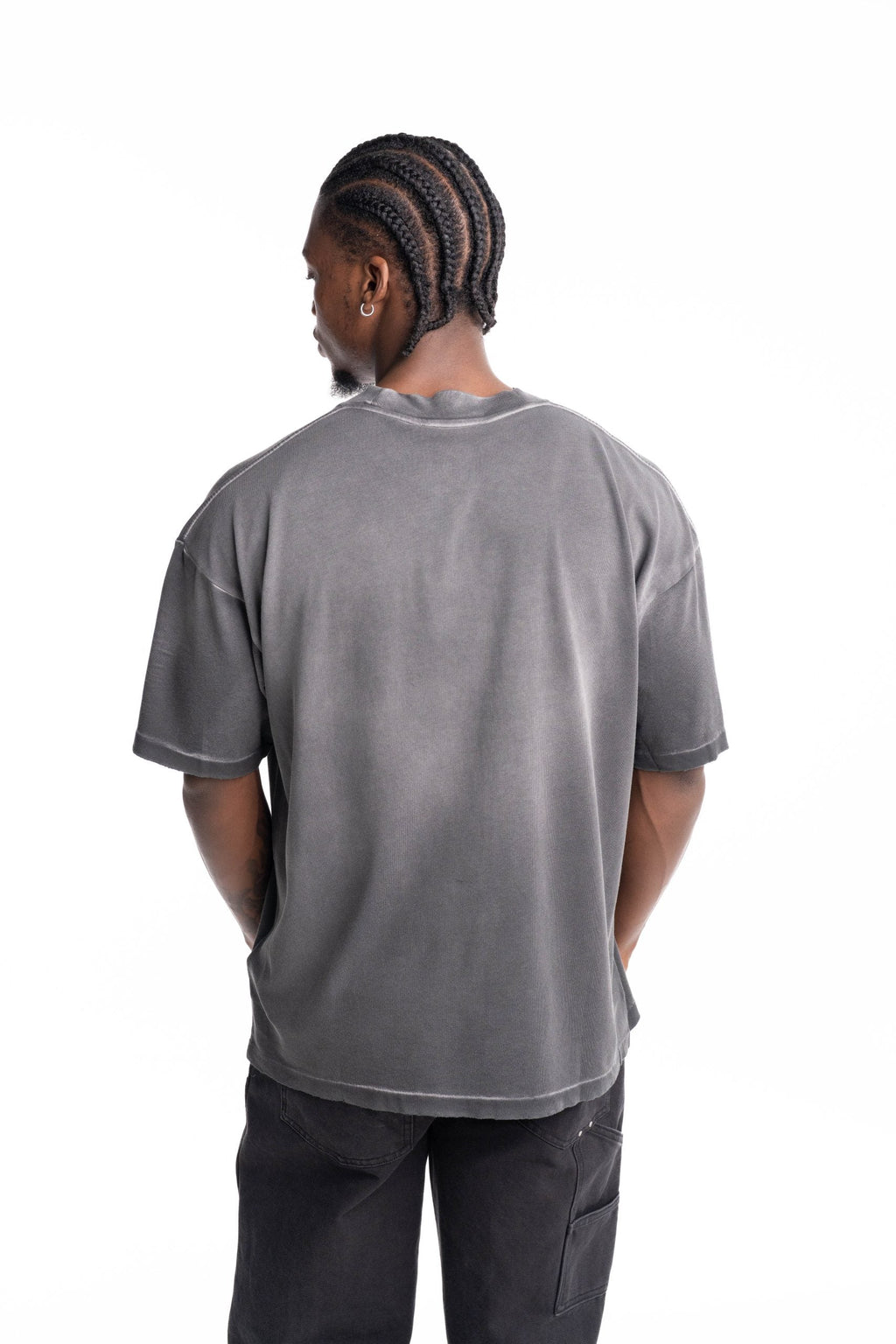 Represent Men's Loaded w/ Love T Shirt | MLM100682-04-Stained Black