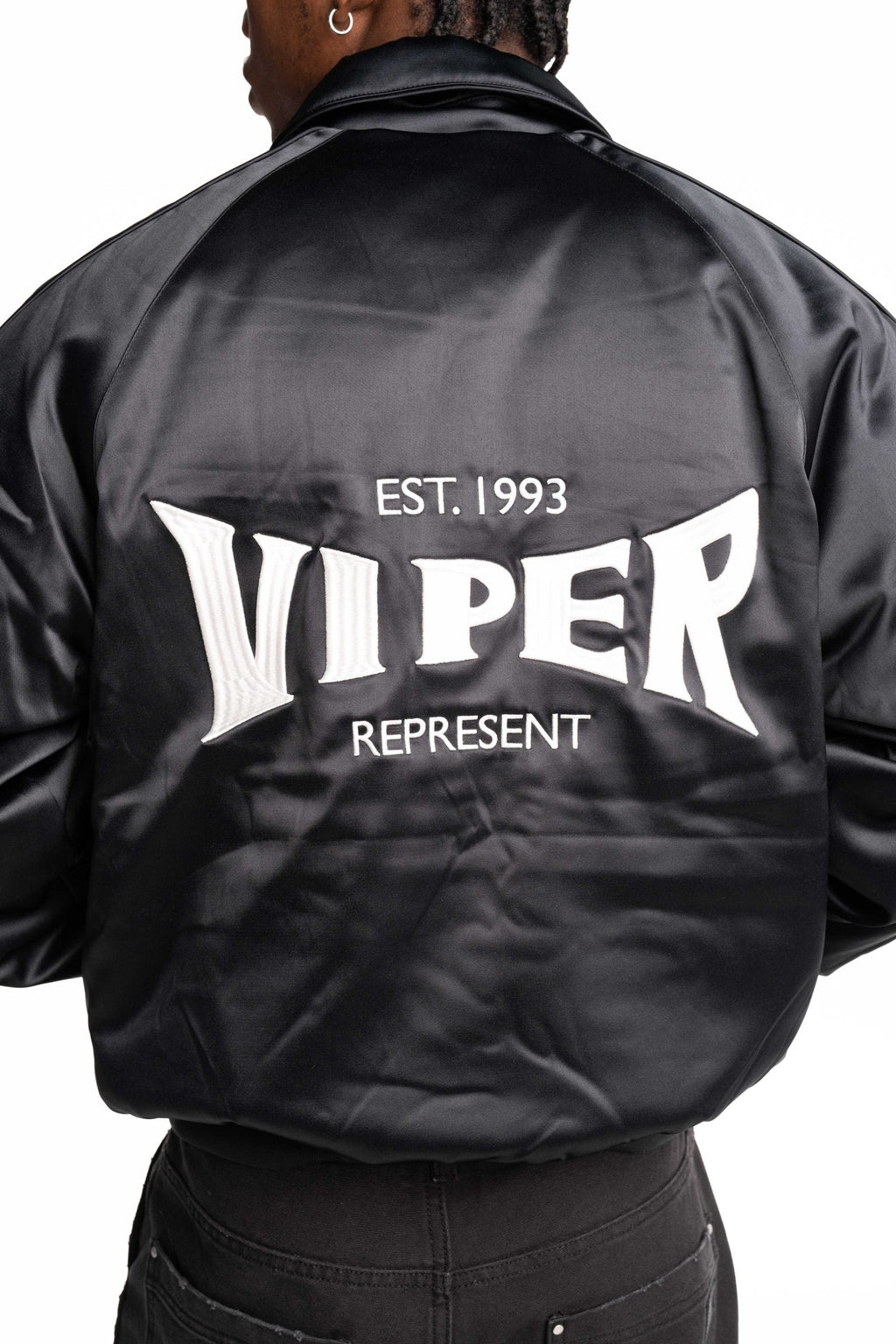 Represent Men's Viper Souvenier Jacket | MLM100539-01-Jet Black