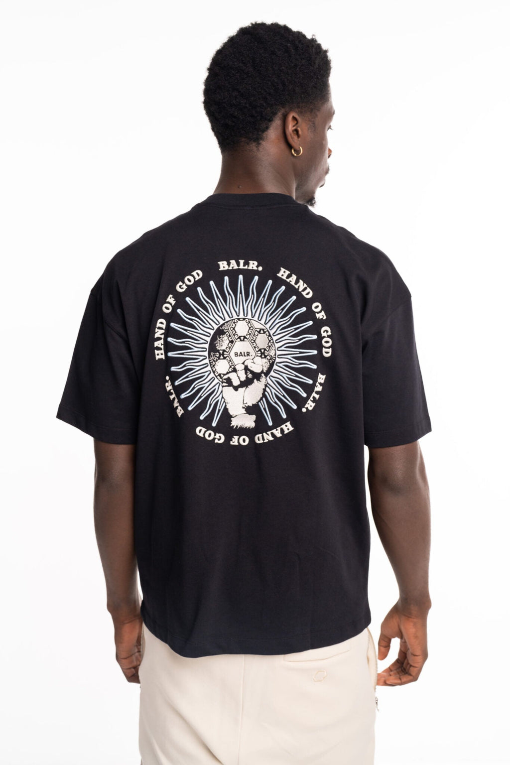 BALR Men's GOTL Box T Shirt | B1112.1316-Jet Black