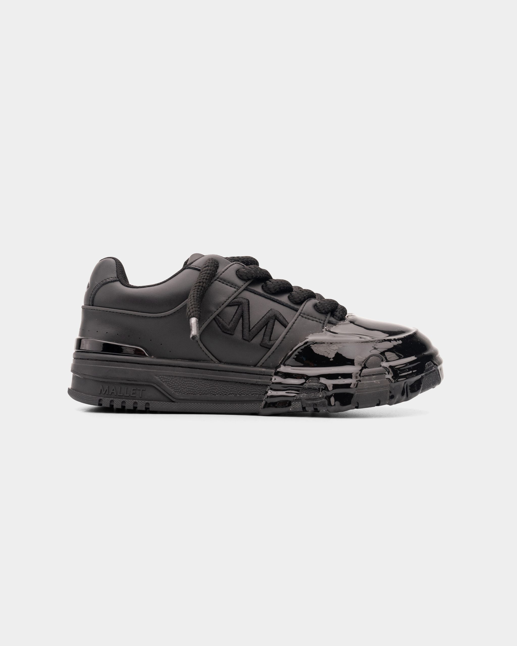 Mallet Men's Clayton Triple Black Splat Sneaker | TE9023TPB9-SPL
