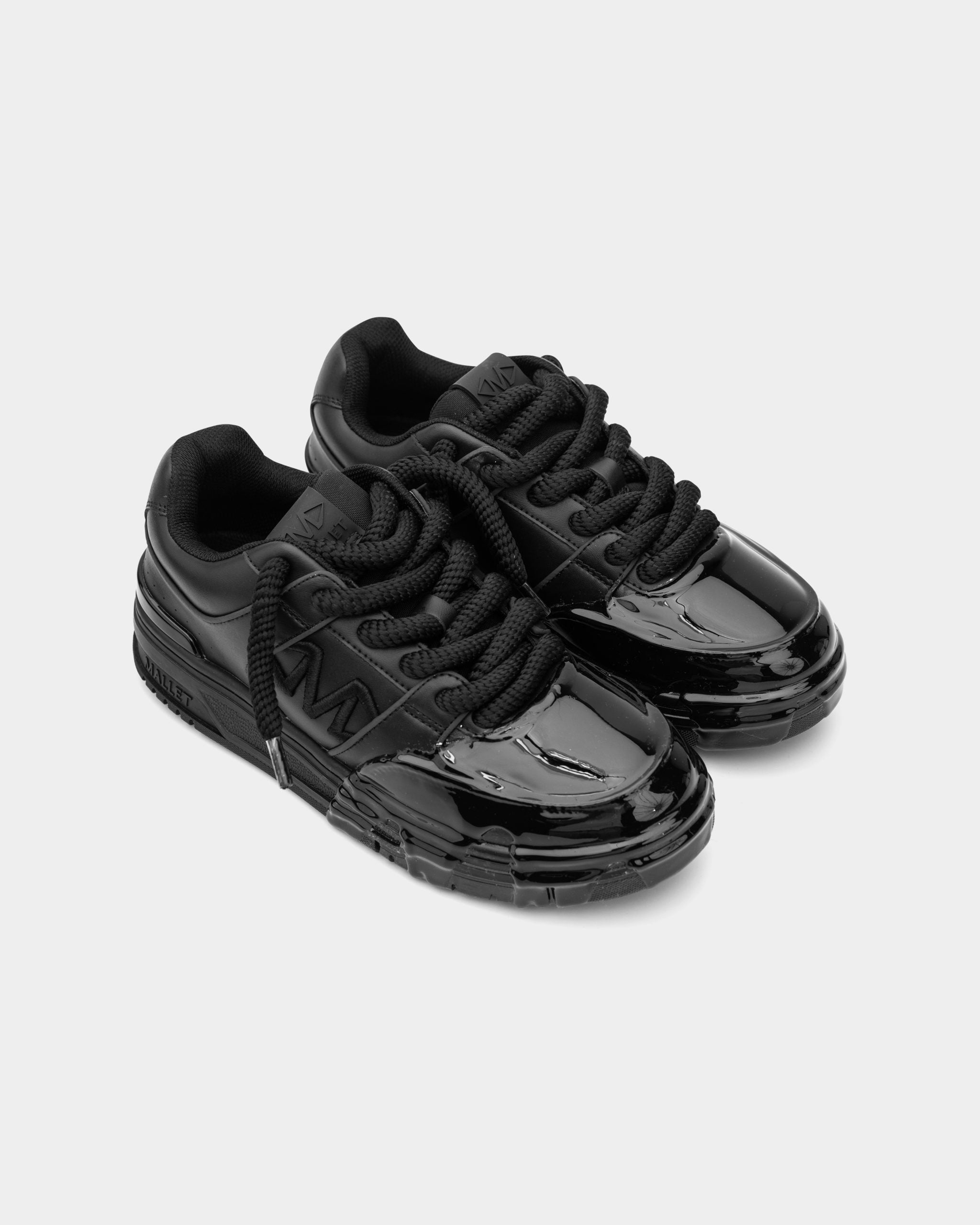 Mallet Men's Clayton Triple Black Splat Sneaker | TE9023TPB9-SPL