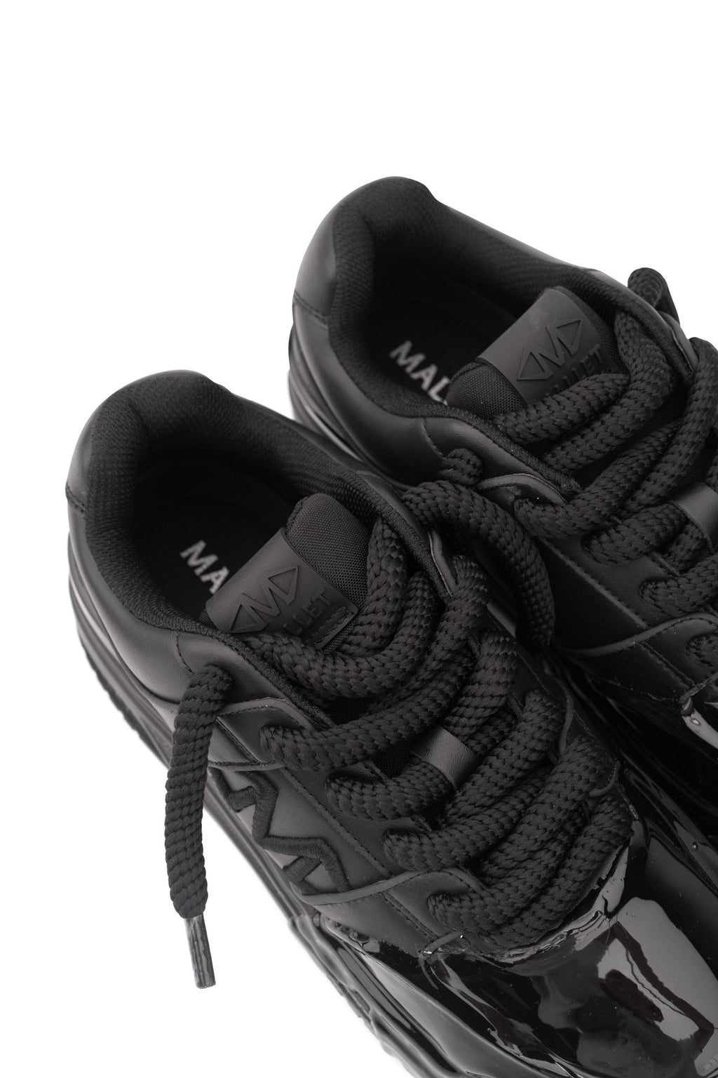 Mallet Men's Clayton Triple Black Splat Sneaker | TE9023TPB9-SPL