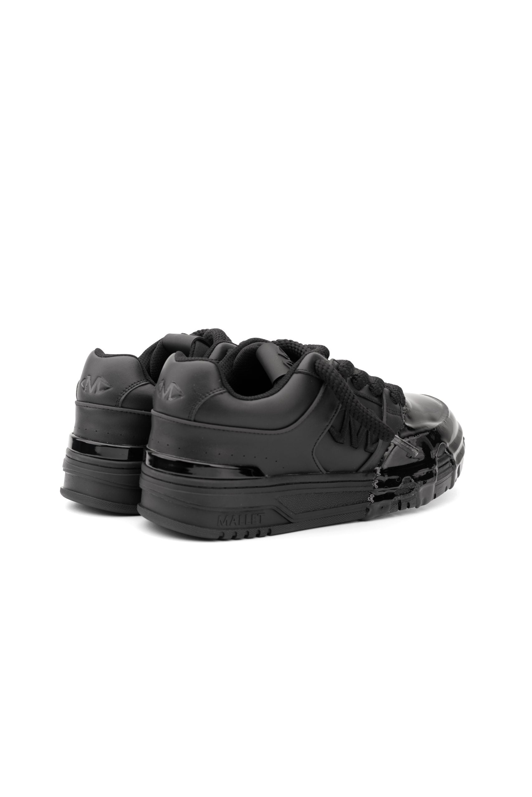 Mallet Men's Clayton Triple Black Splat Sneaker | TE9023TPB9-SPL