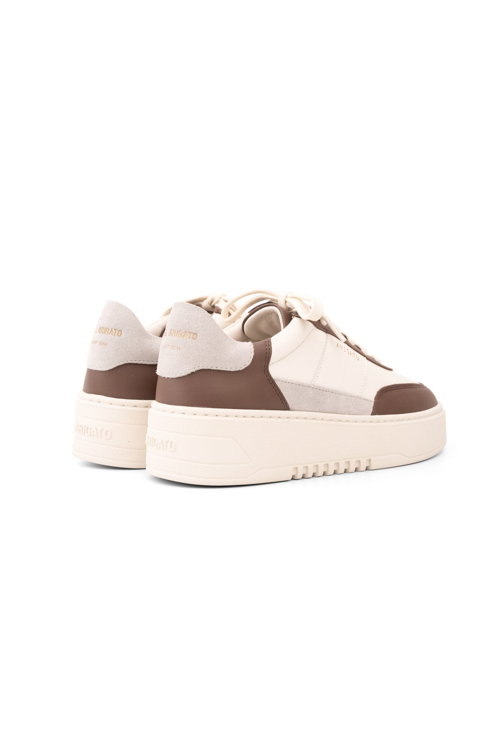 Axel Arigato Ladies Orbit Vintage Sneaker | F3395004-Grey/Dark Brown