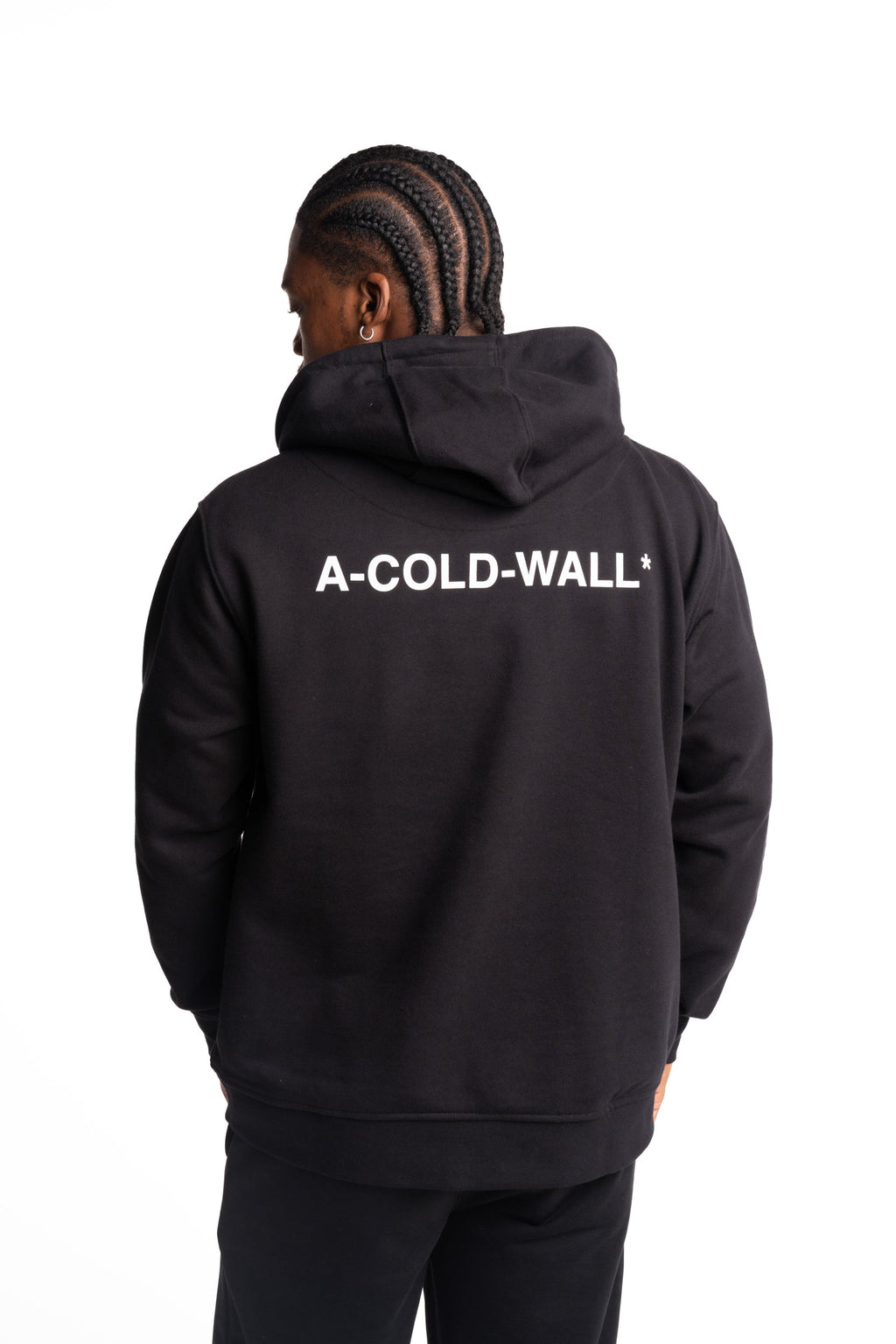 A Cold Wall Men's Balmore Logo Hoodie | ACW102-1001-Black