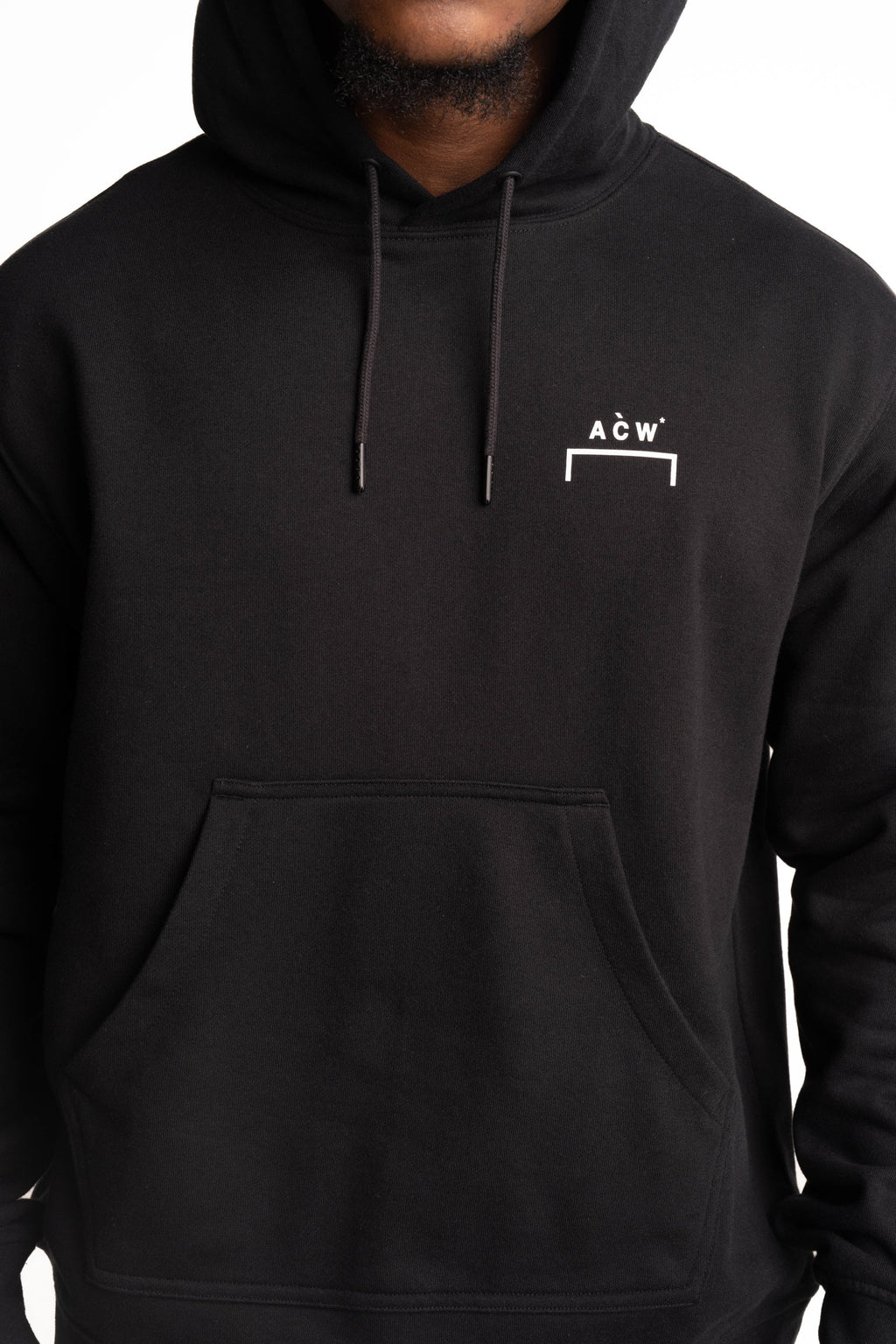 A Cold Wall Men's Balmore Logo Hoodie | ACW102-1001-Black