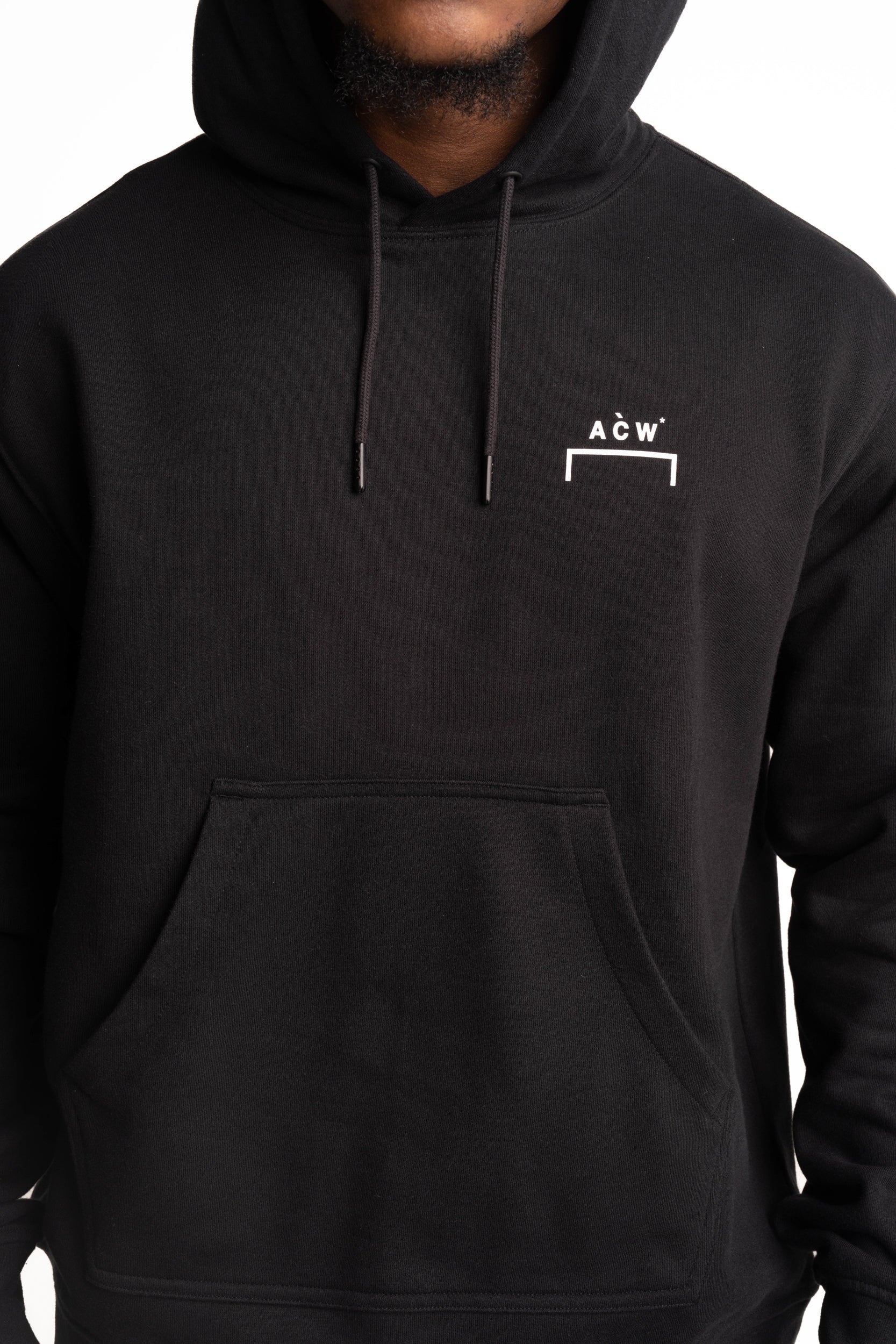 A Cold Wall Men's Balmore Logo Hoodie | ACW102-1001-Black
