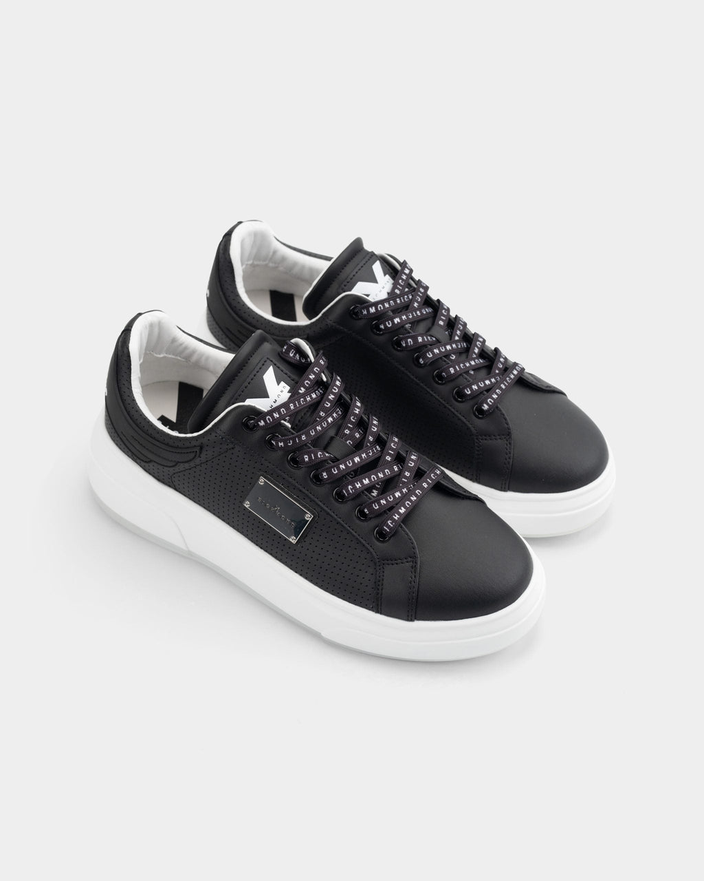 John Richmond Men's Shoes Action Leather Black | 31018-D