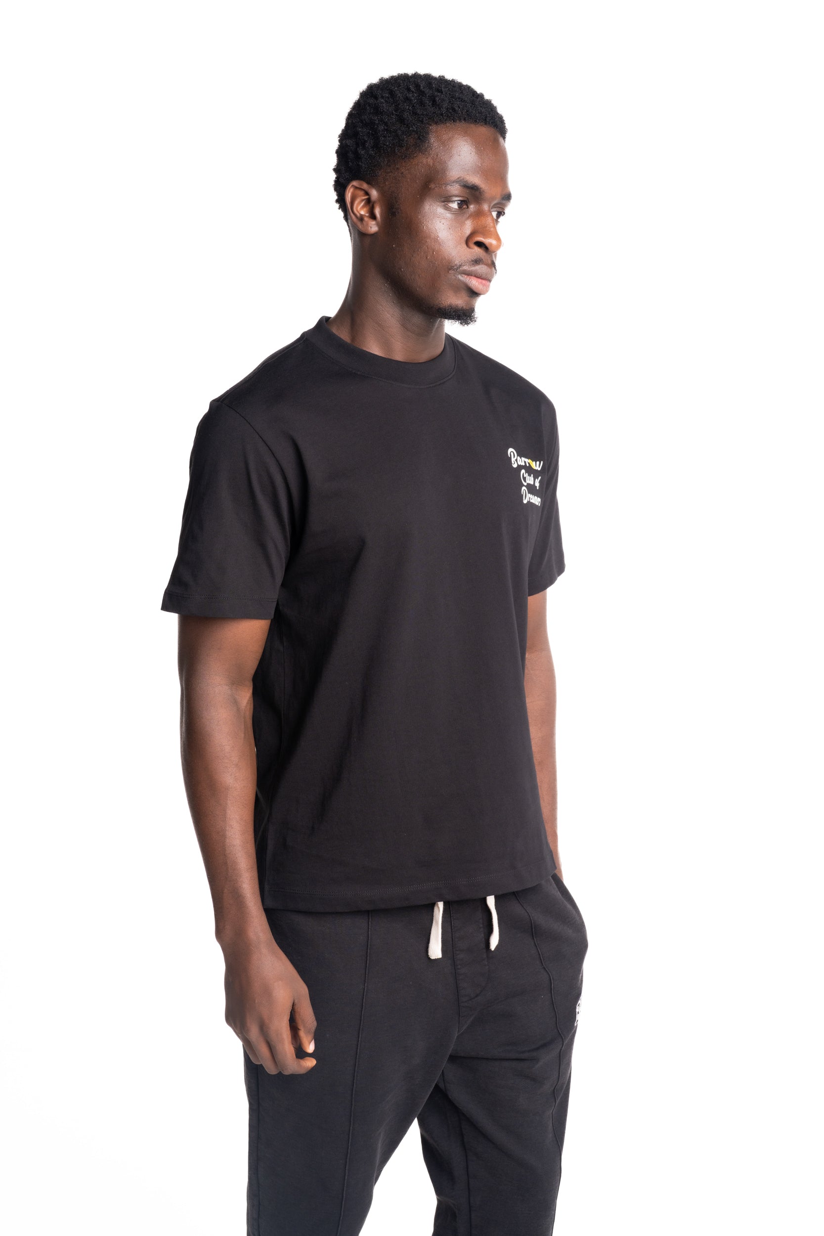 Barrow Men's Jersey T Shirt | S6BWUATH082-Black