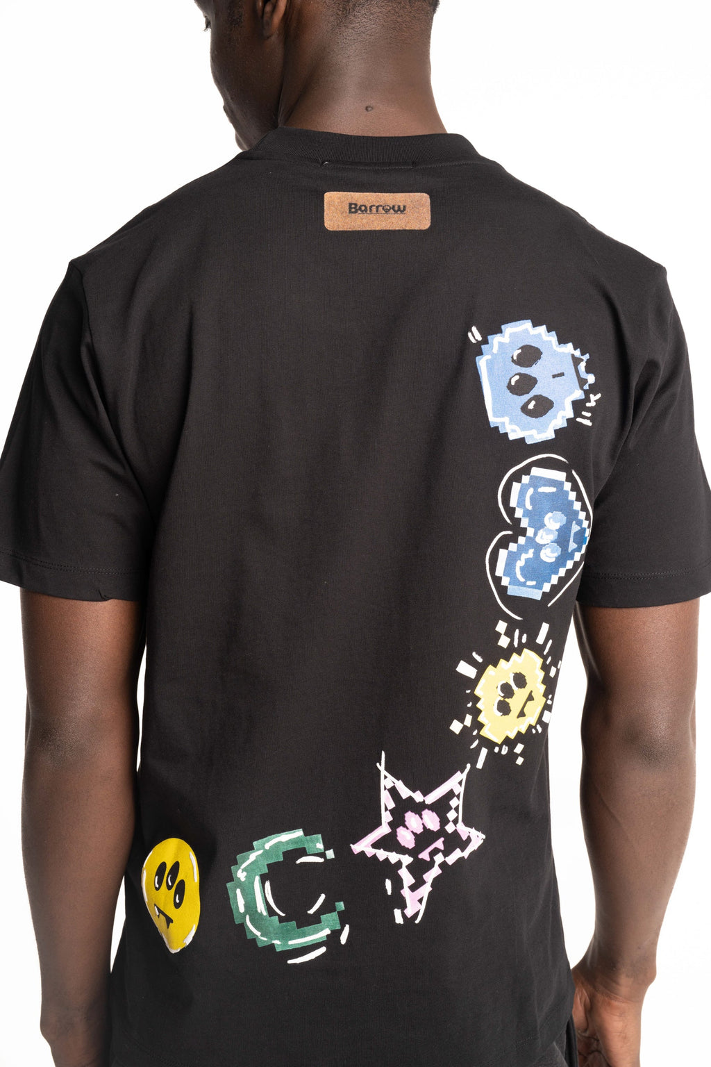 Barrow Men's Jersey T Shirt | S6BWUATH082-Black