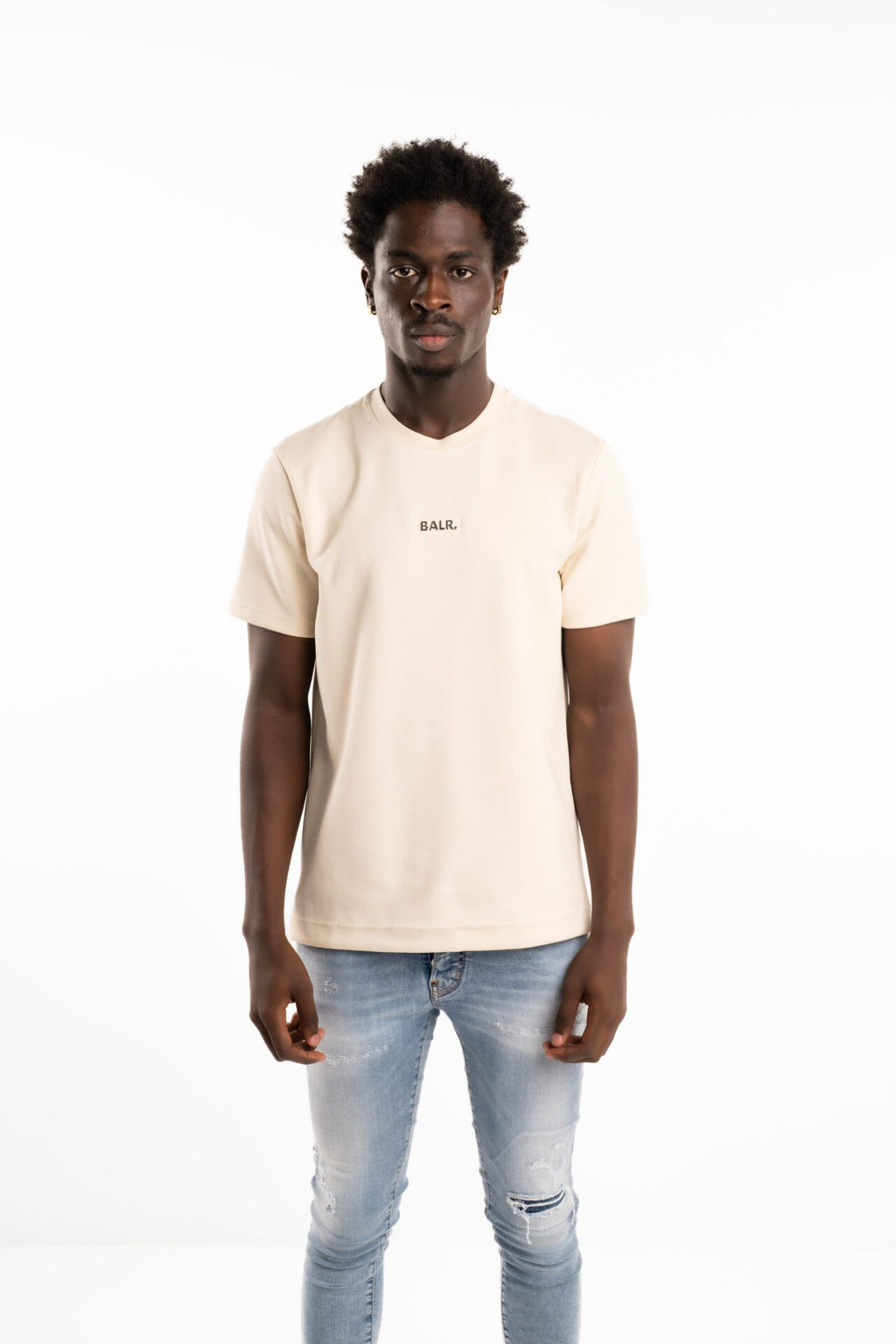 (Core) BALR Q Series Regular Fit T Shirt| B1112.1224-White Swan