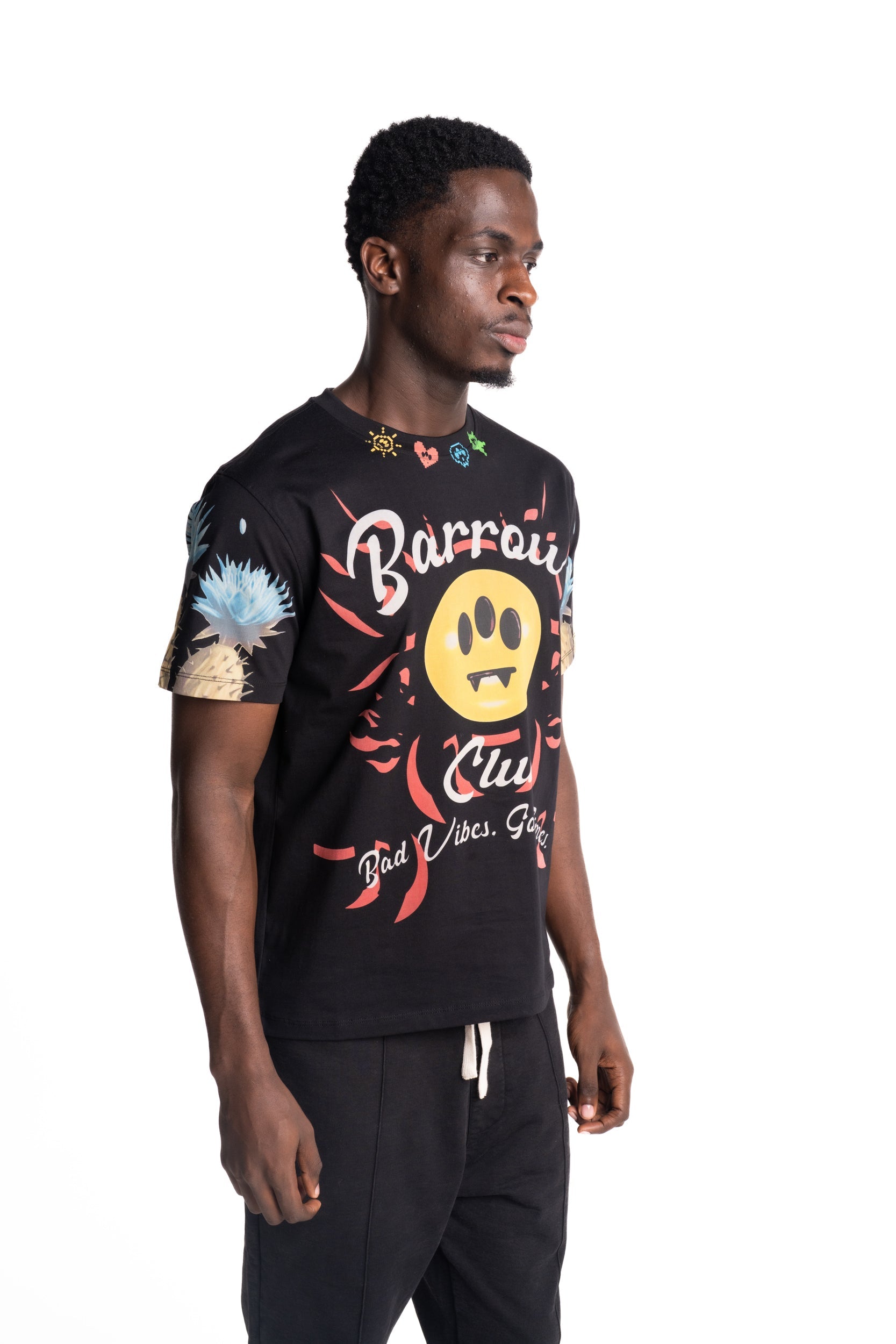 Barrow Men's Jersey T Shirt | S6BWUATH069-Black