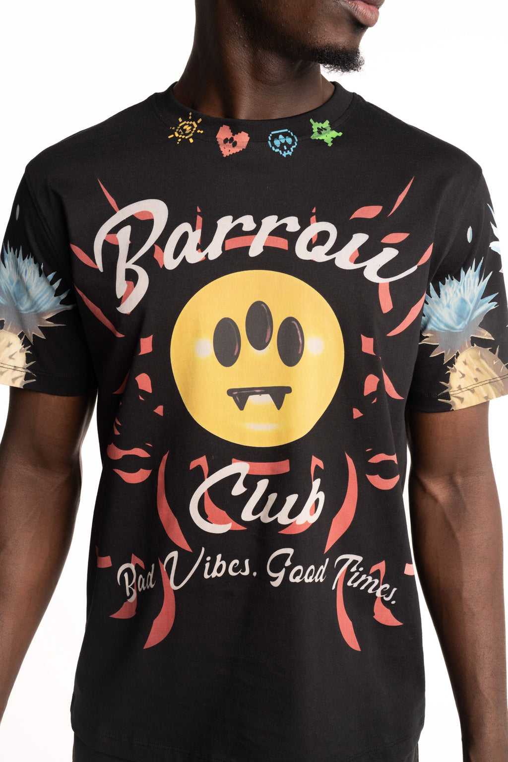 Barrow Men's Jersey T Shirt | S6BWUATH069-Black