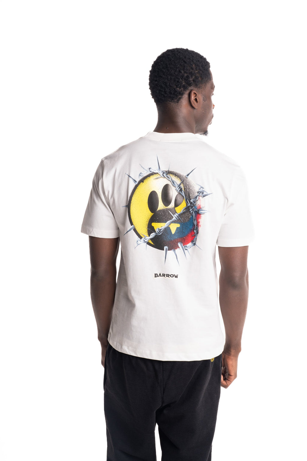 Barrow Men's Jersey T Shirt | S6BWUATH103-Coconut