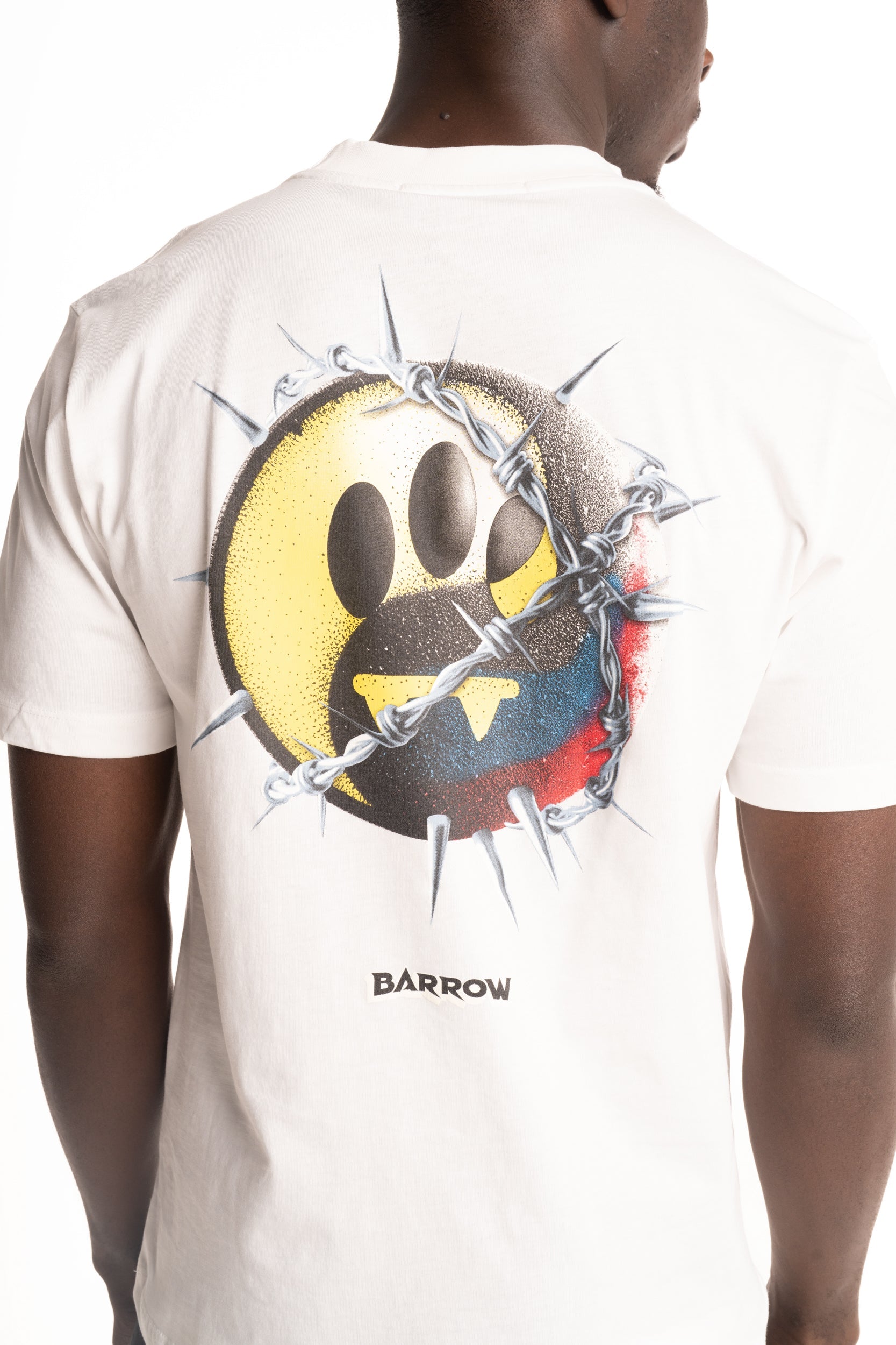 Barrow Men's Jersey T Shirt | S6BWUATH103-Coconut