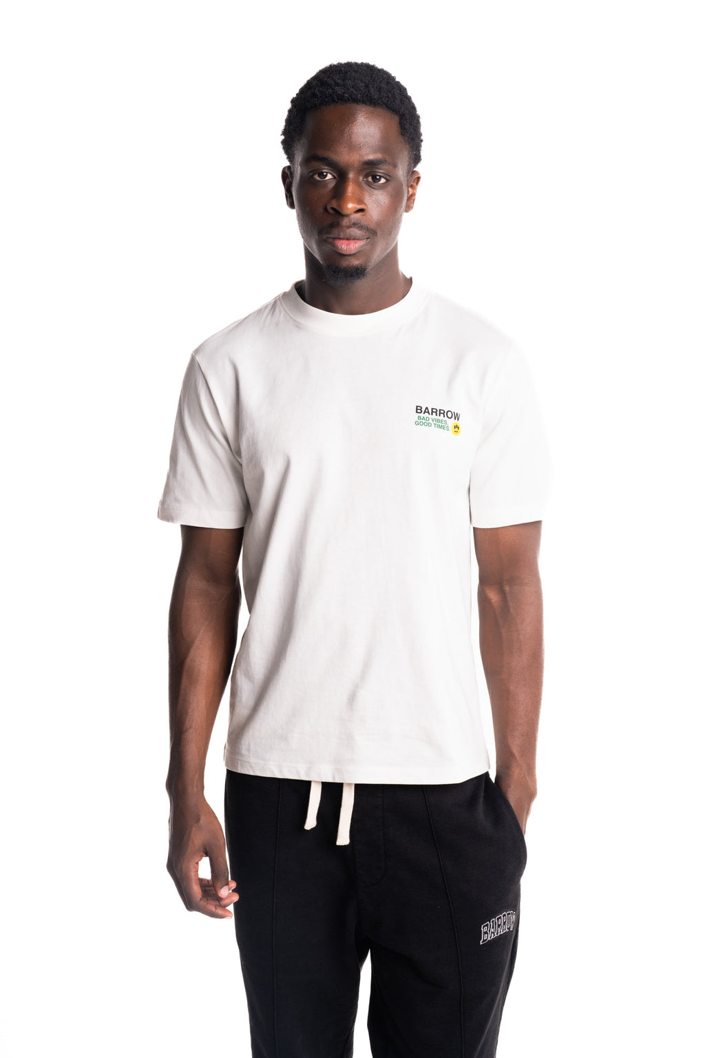 Barrow Men's Jersey T Shirt | S6BWUATH086-Coconut