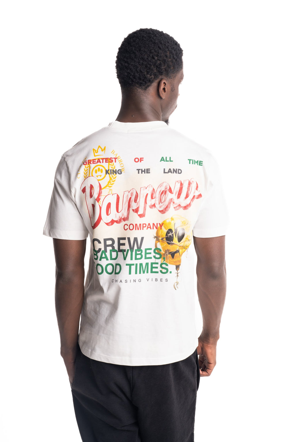 Barrow Men's Jersey T Shirt | S6BWUATH086-Coconut