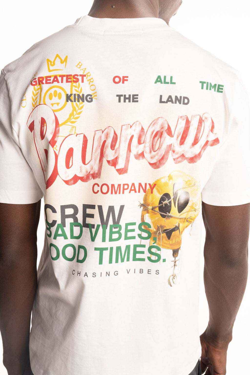 Barrow Men's Jersey T Shirt | S6BWUATH086-Coconut