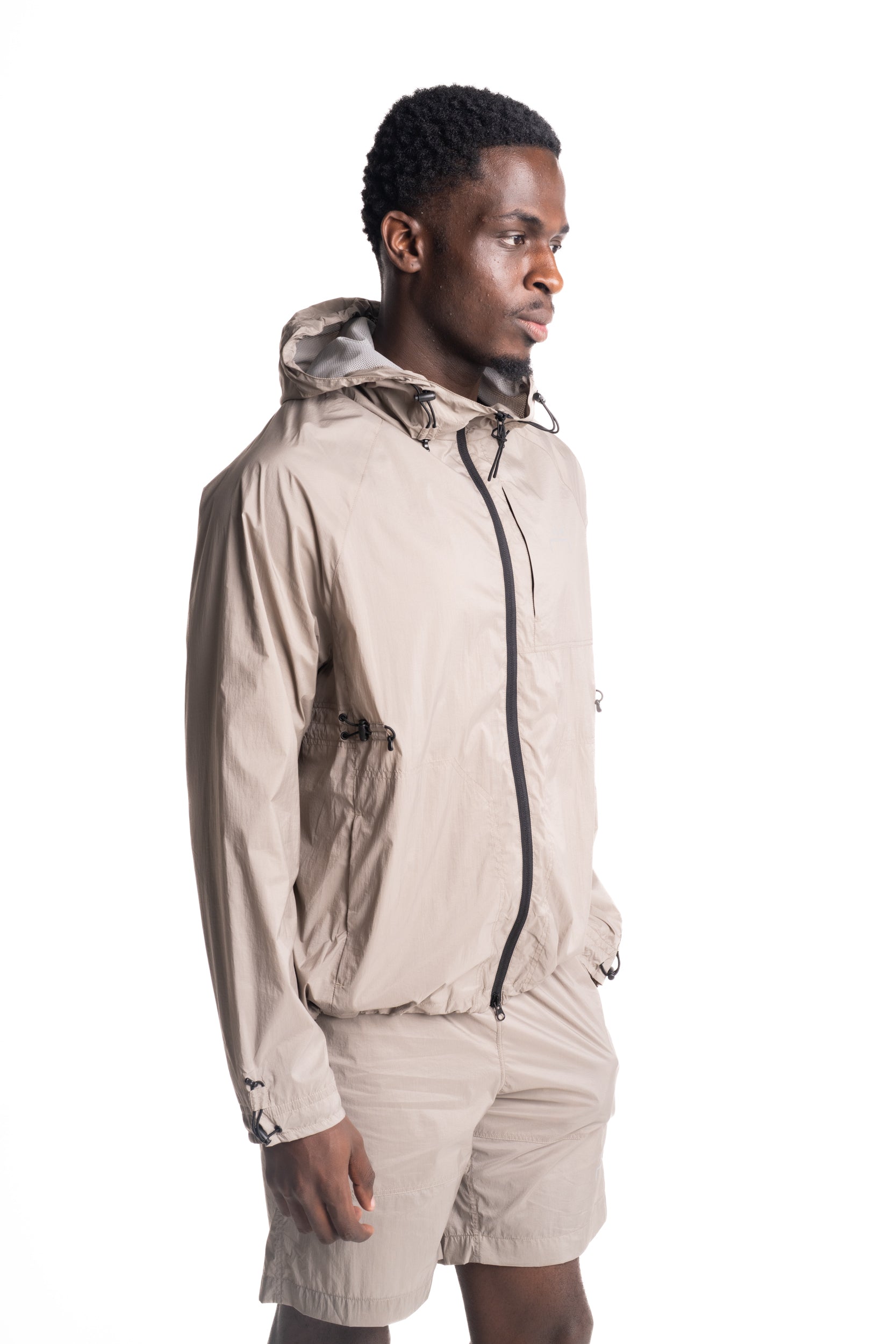 A Cold Wall Men's Balfron Hooded Jacket | ACWMO30500-46-Shale