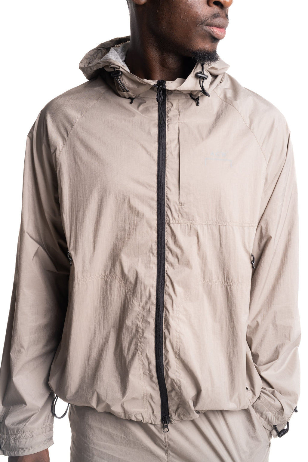 A Cold Wall Men's Balfron Hooded Jacket | ACWMO30500-46-Shale
