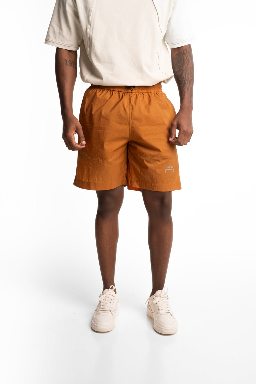 A Cold Wall Men's Balfron Shorts | ACWMB3600-12-Rust