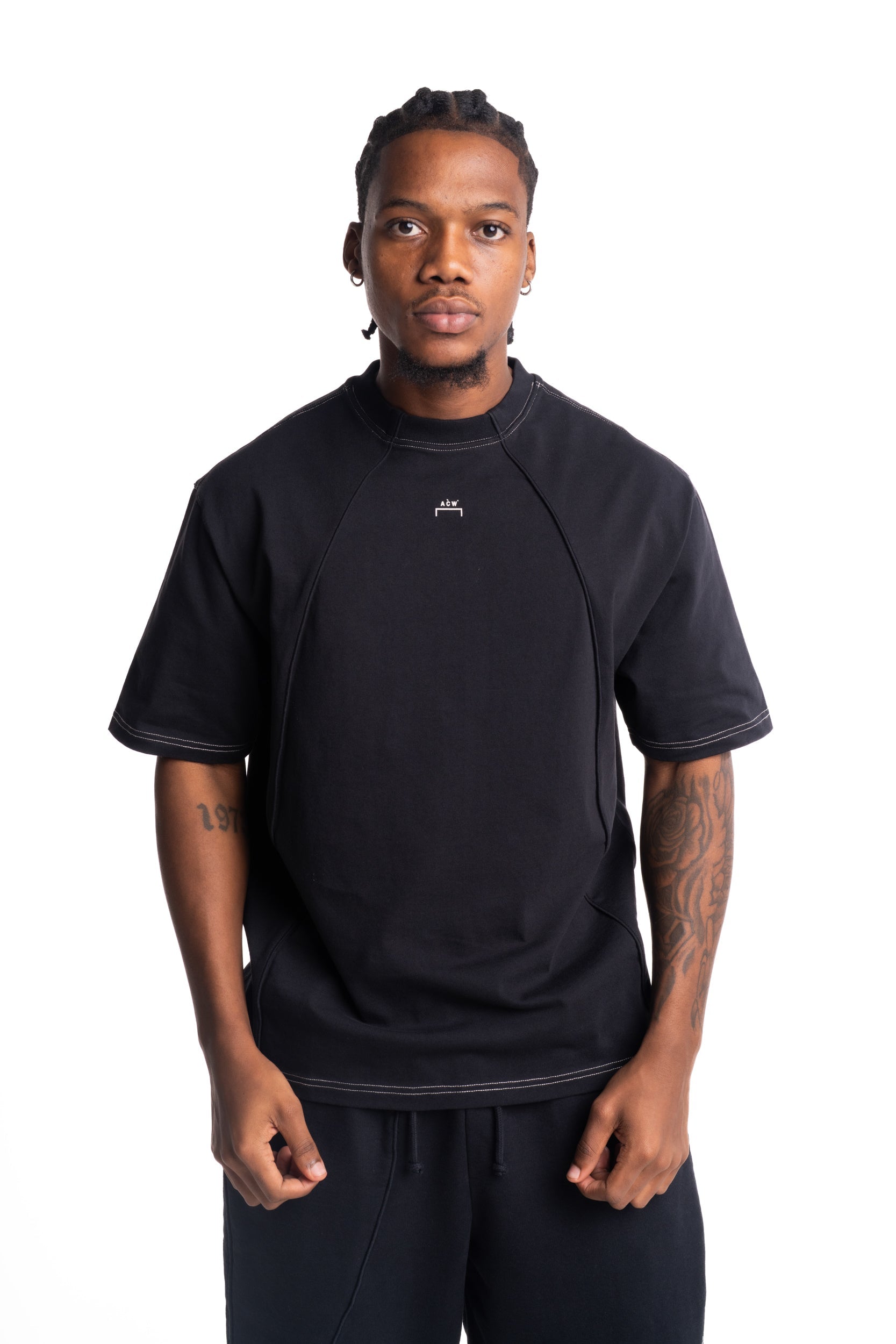 A Cold Wall Men's Millbank T Shirt | ACWMTS2300-50-Onyx