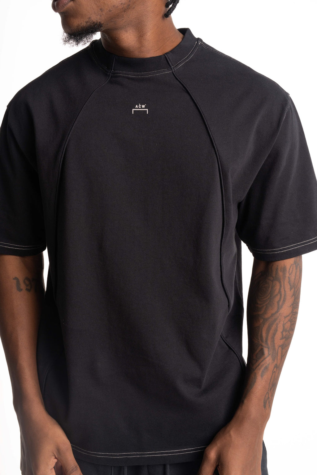 A Cold Wall Men's Millbank T Shirt | ACWMTS2300-50-Onyx