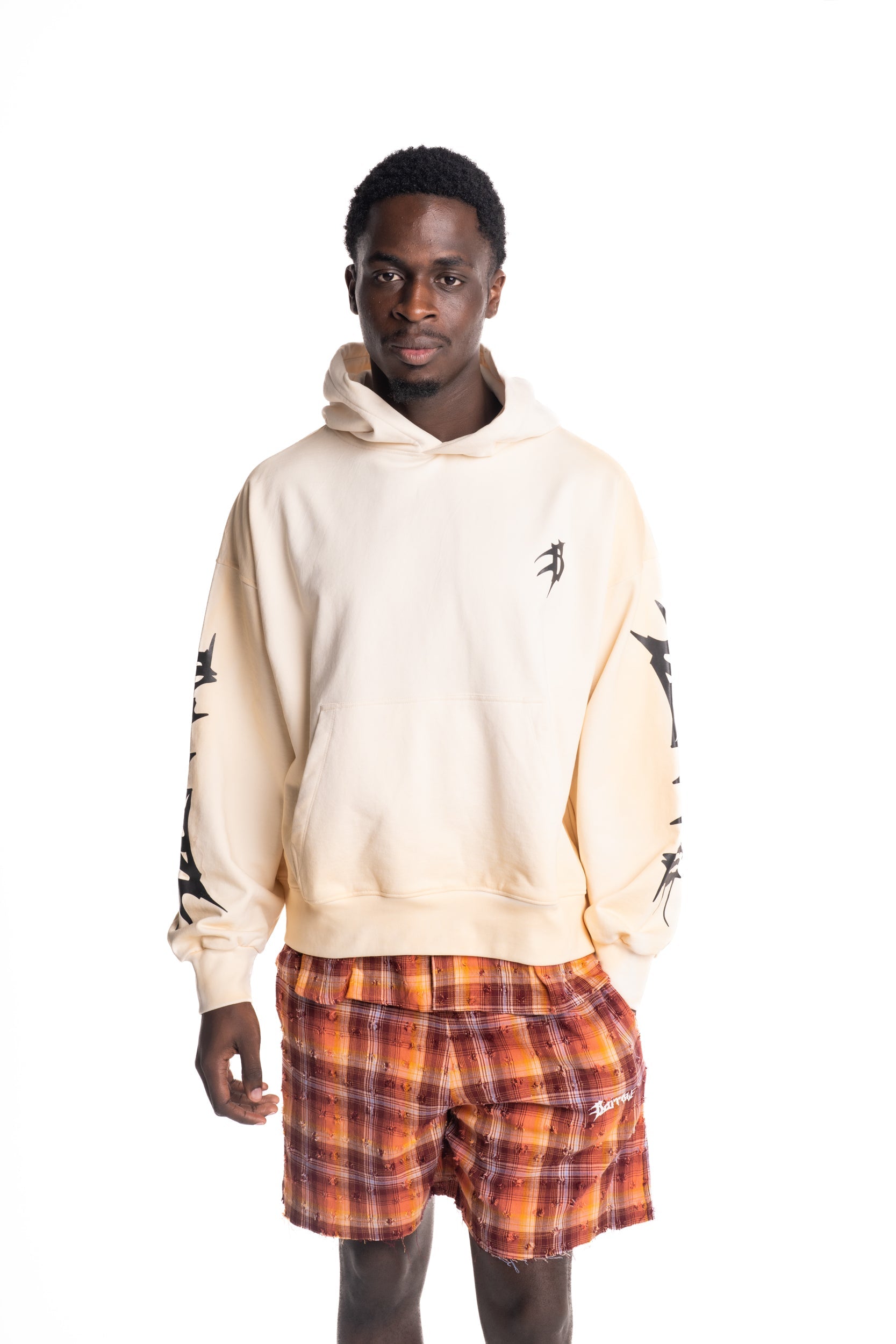 Barrow Men's Hoodie | S6BWUAHS021-Cream