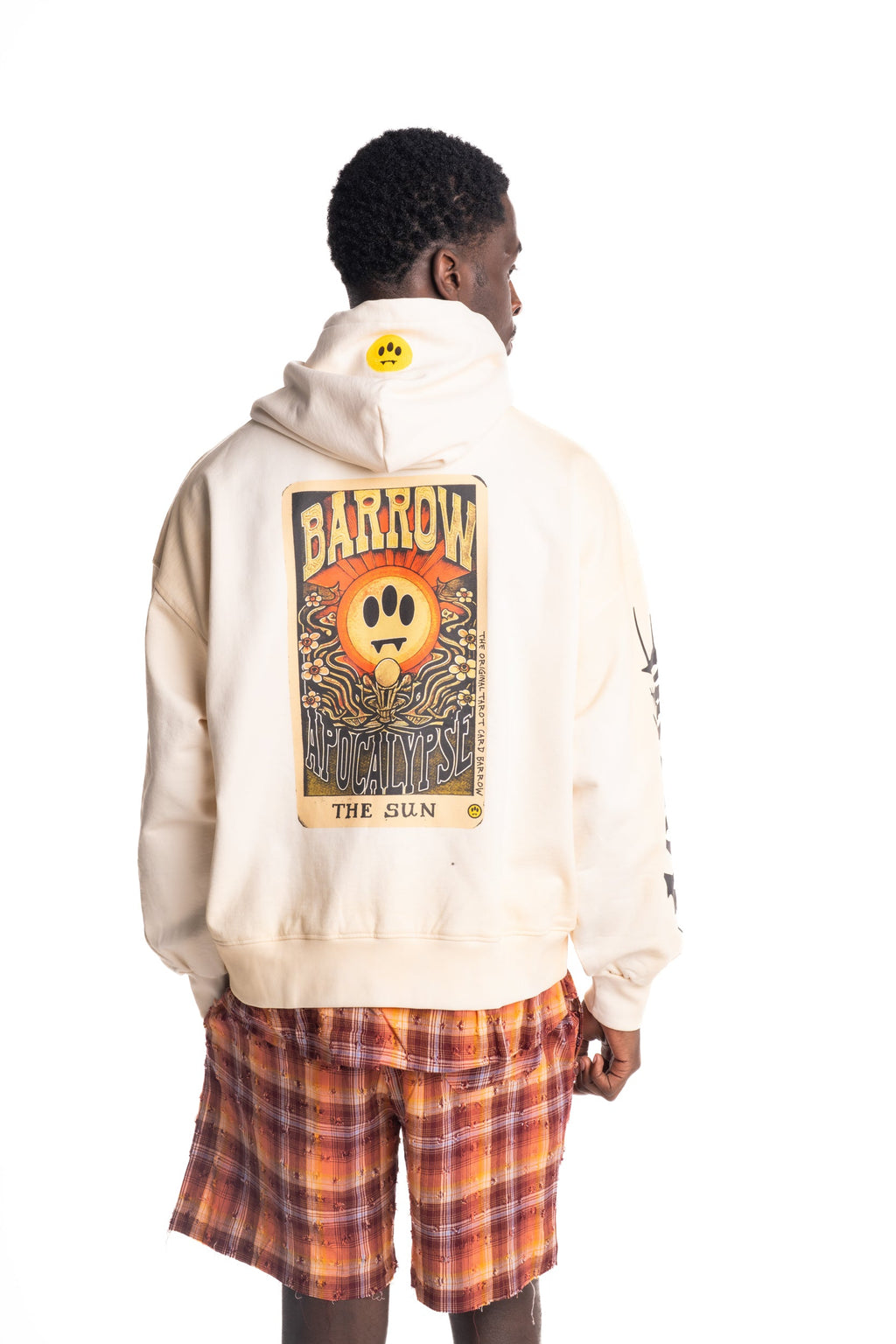 Barrow Men's Hoodie | S6BWUAHS021-Cream
